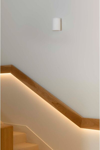 FARO 40522 - Аплик SOLE 1xGU10/8W/230V бял кръгъл