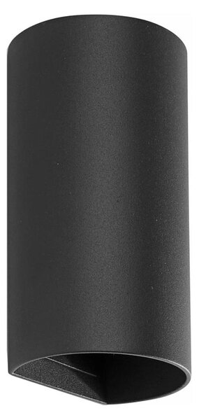 FARO 40539 - Аплик SOLE 2xGU10/8W/230V черен кръгла