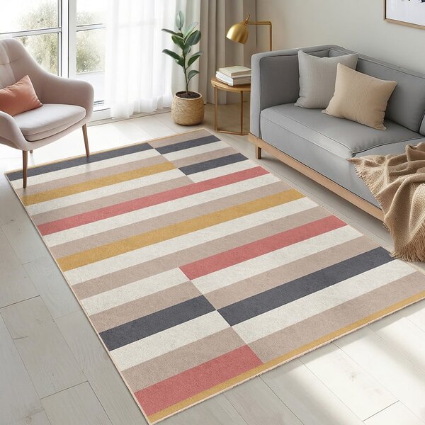 Пътека подходяща за пране 80x200 cm Rosy Bandas – Mila Home