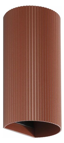 FARO 40545 - Аплик SOLE 2xGU10/8W/230V тухла велпапе кръгла