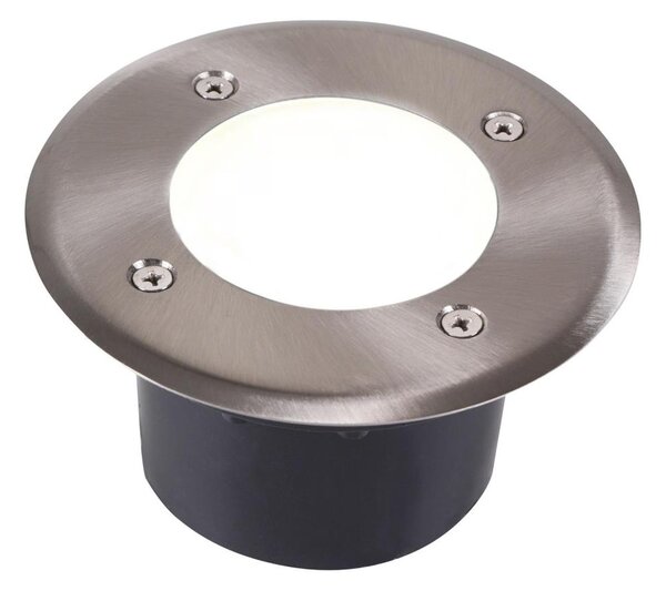 LED Лампа за алея MIVO LED/3W/230V Ø 12 см IP67 матов хром