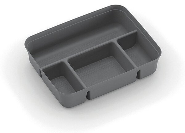 Сив пластмасов разделител за кутия за съхранение 31,5x24x7,5 cm K Latch Box – KIS