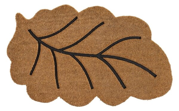 Изтривалка от кокосови влакна 45x75 cm Leaf – Casa Selección