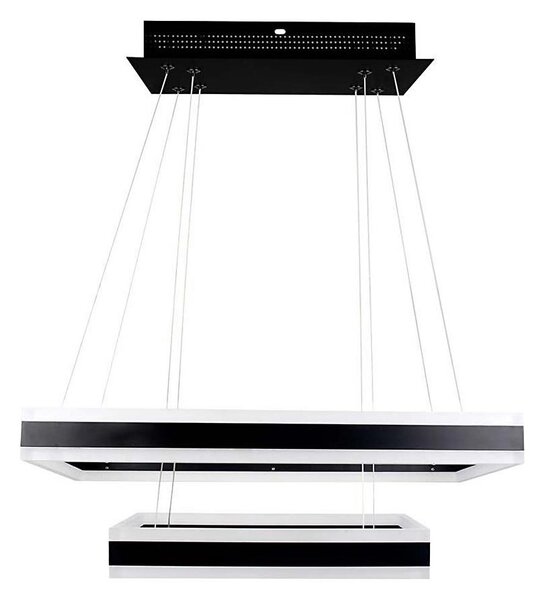LED Димируем пендел LED/113W/230V 3000K черен