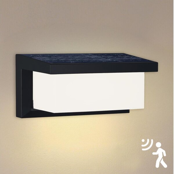Brilagi - LED соларен стенен фенер с сензор BRICKY LED/5W/6V IP65