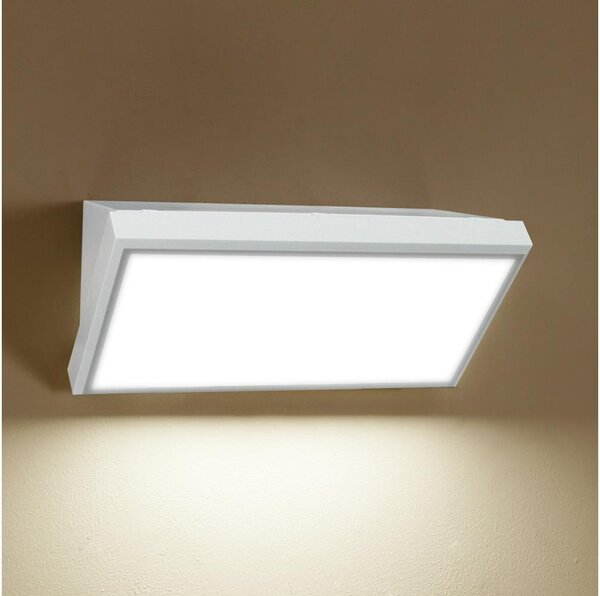 Brilagi - LED Екстериорен аплик TRIANGLE LED/20W/230V бял IP65
