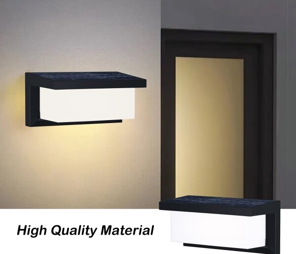Brilagi - LED соларен стенен фенер с сензор BRICKY LED/5W/6V IP65