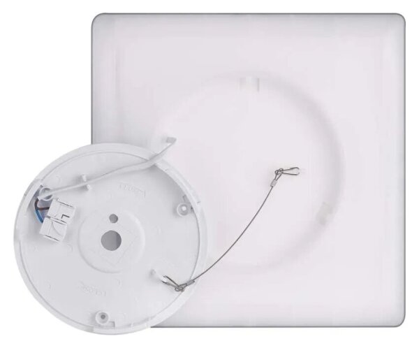 LED Плафониера FLORI LED/18W/230V 4000K черен 29x29 см