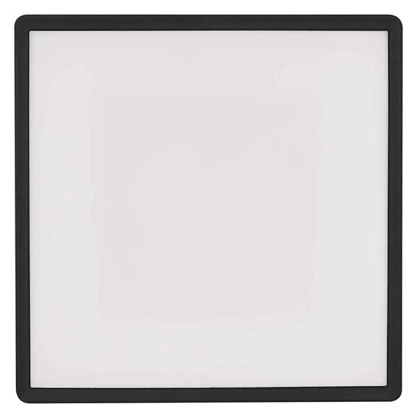 LED Плафониера FLORI LED/22W/230V 4000K черен 42x42 см