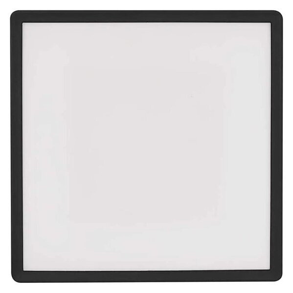 LED Плафониера FLORI LED/18W/230V 4000K черен 29x29 см