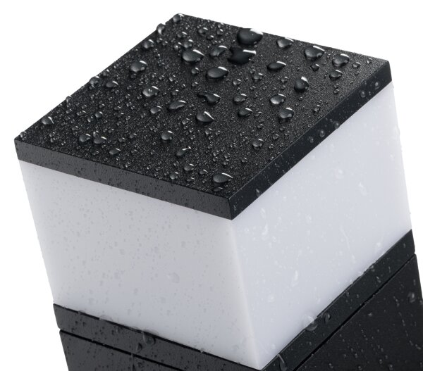 Kanlux 38760 - Външно стенна лампа DASTEN 1xG9/11W/230V IP44 черна