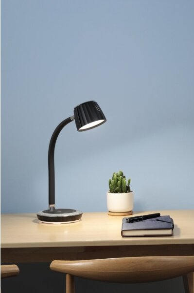 Immax NEO 08996L - LED Димируема настолна лампа с безжично зареждане PERLA LED/6W/230V