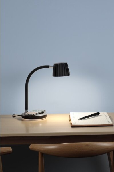 Immax NEO 08996L - LED Димируема настолна лампа с безжично зареждане PERLA LED/6W/230V