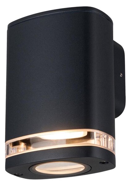 Kanlux 38884 - Екстериорен аплик ZEVI 1xGU10/10W/230V IP54 черен