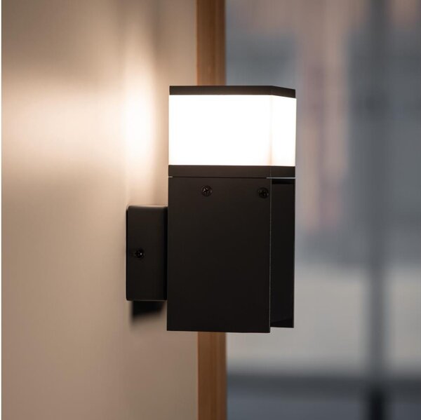 Kanlux 38760 - Външно стенна лампа DASTEN 1xG9/11W/230V IP44 черна