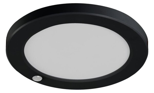 Kanlux 24605 - LED осветително тяло с 2в1 сензор ERGA LED/17W/230V черно