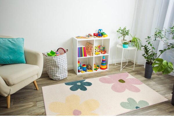 Детски килим в цвят слонова кост 120x170 cm Lolly Cream – FD