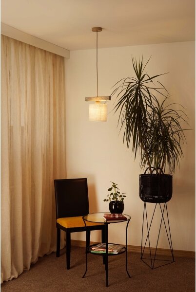 Brilagi - Пендел FOREST 1xE27/15W/230V бор/кафяв/кремав