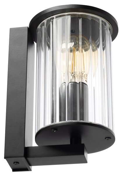 Argon 8748 - Екстериорен аплик NORFOLK 1xE27/15W/230V IP44 черен
