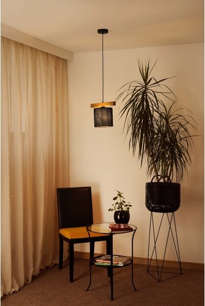 Brilagi - Пендел FOREST 1xE27/15W/230V бор/черен
