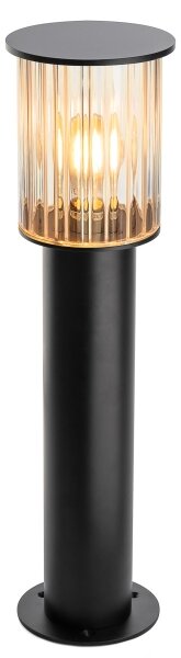 Argon 8749 - Екстериорна лампа NORFOLK 1xE27/15W/230V IP44 52 см черен
