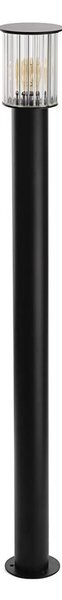 Argon 8750 - Екстериорна лампа NORFOLK 1xE27/15W/230V IP44 124 см черен
