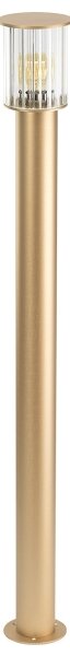 Argon 8754 - Екстериорна лампа NORFOLK 1xE27/15W/230V IP44 124 см златист