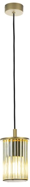 Argon 8755 - Екстериорен пендел NORFOLK 1xE27/15W/230V IP44 златист
