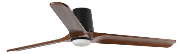 FARO 33839-1TW-LED Stm. вентилатор HEYWOOD TUB L 10W/230V бор/черен пр.132 см+DO