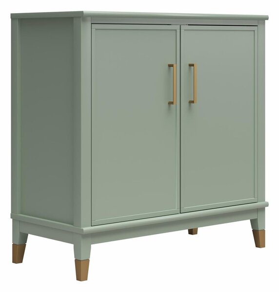 Зелено шкафче 86x85x41 cm Westerleigh – CosmoLiving by Cosmopolitan