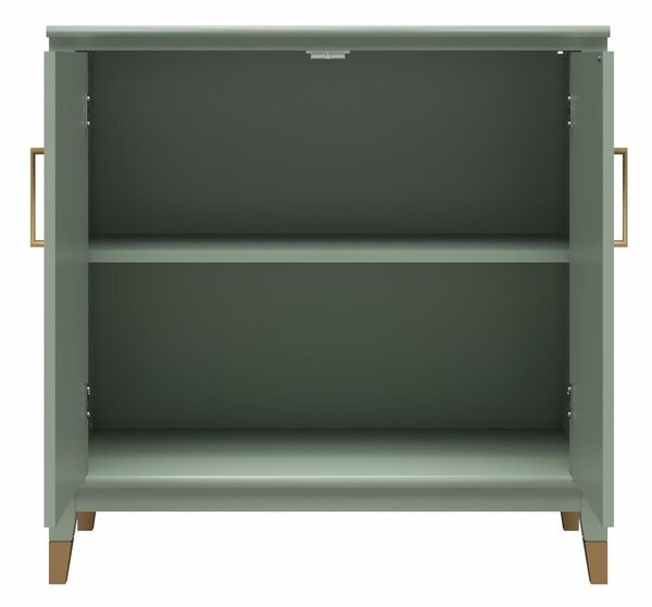 Зелено шкафче 86x85x41 cm Westerleigh – CosmoLiving by Cosmopolitan