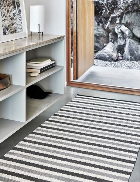 Сив и бежов килим за открито и закрито 70x120 cm Teo Warm Grey – Pappelina