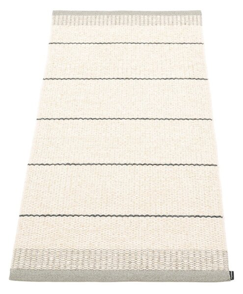 Светлосив и кремав килим за открито и закрито 60x125 cm Belle Warm Grey – Pappelina