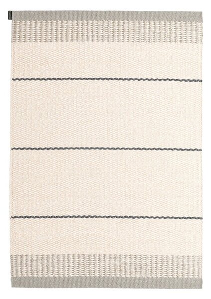 Светлосив и кремав килим за открито и закрито 60x85 cm Belle Warm Grey – Pappelina