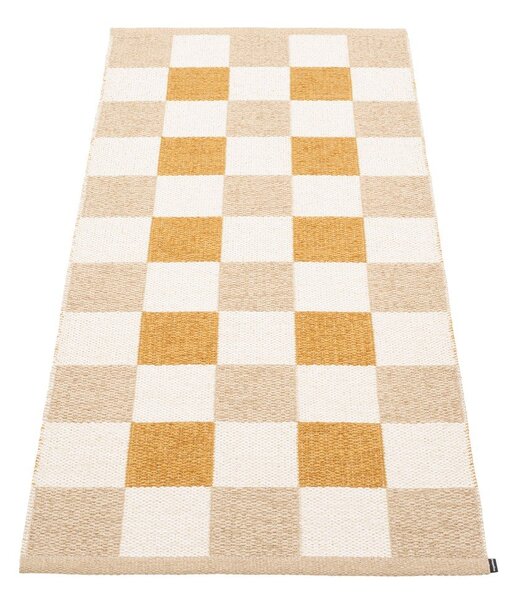 Пътека за открито и закрито в цвят жълта охра и бежова 70x160 cm Pix Vanilla Ochre – Pappelina