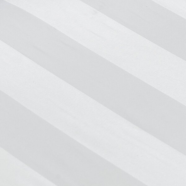 Бял еластичен сатенен чаршаф 150x200 cm So Soft Satin Stripe – Catherine Lansfield