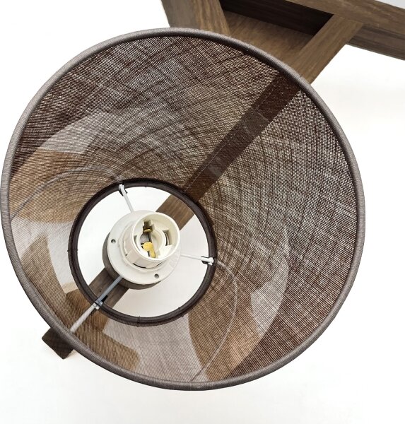 Brilagi - LED плафониера ANTHONY 3xE14/40W/230V дъб орех