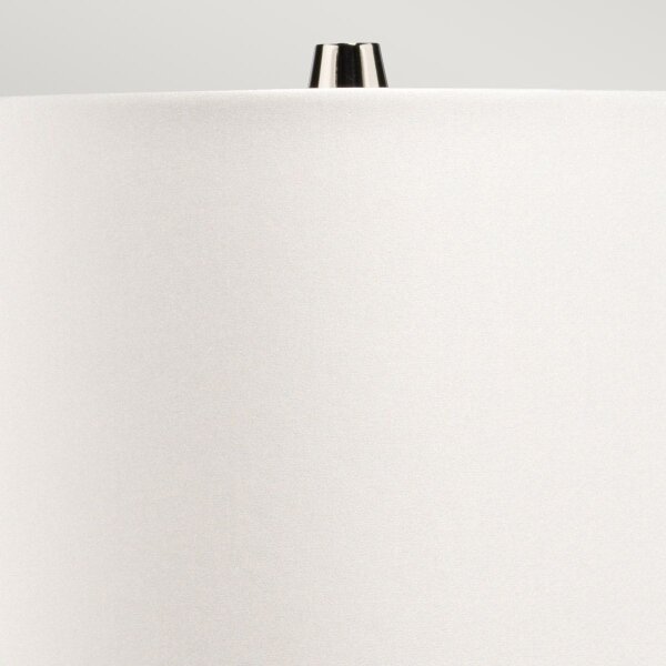 Elstead LENA-TL-S-SMOKE-OWSS-LED Настолна лампа LENA 1xE27/60W/230V+1xGU10/7W бял