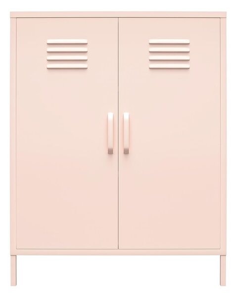 Розово метално шкафче 40x102x80 cm Mission District – Støraa