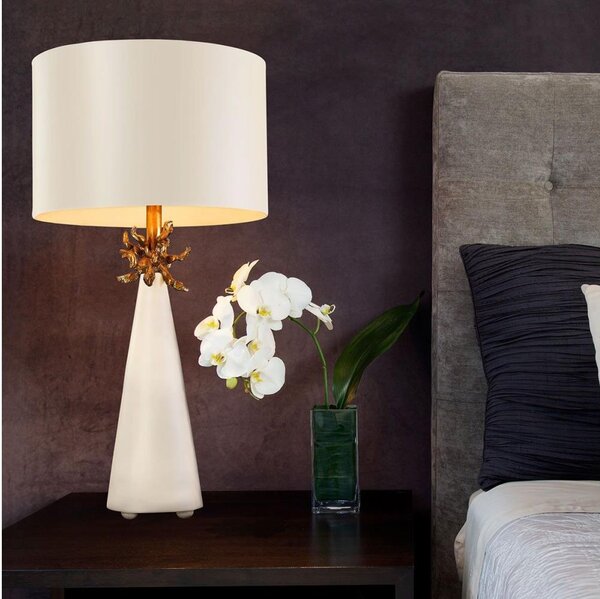 Flambeau FB-NEO-TL-FR-WHT - Настолна лампа NEO 1xE27/60W/230V
