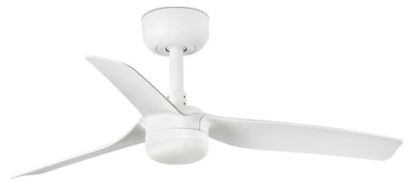 FARO 33820WT-1TW - димируем LED вентилатор MINI PUNT S с LED/10W/230V, бял, Ø 90 см, с дистанционно управление
