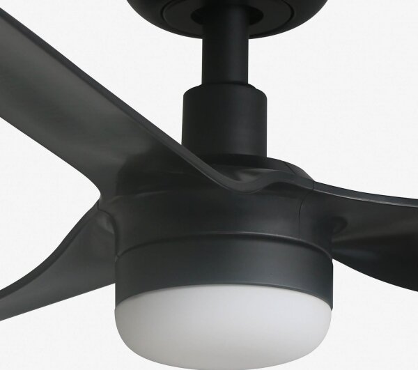 FARO 33822WT-1TW-LED Димируем таванен вентилатор MINI PUNTS LED/10W/230V черен Ø 90 см WT + д.у