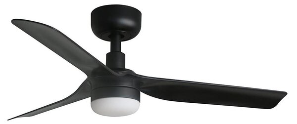 FARO 33822WT-1TW-LED Димируем таванен вентилатор MINI PUNTS LED/10W/230V черен Ø 90 см WT + д.у