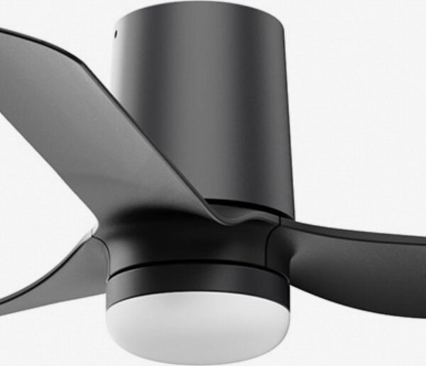 FARO 33834WT-1TW-LED Димируем вентилатор MINI PUNT TUB S 10W/230V черен Ø 90 см WT + д.у
