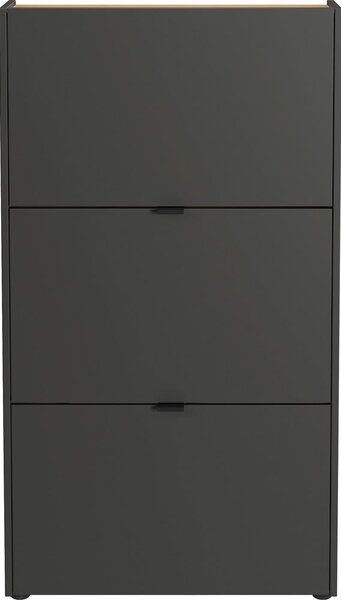 Антрацитен комплект за коридор 101x200x22 cm Ameca – Germania