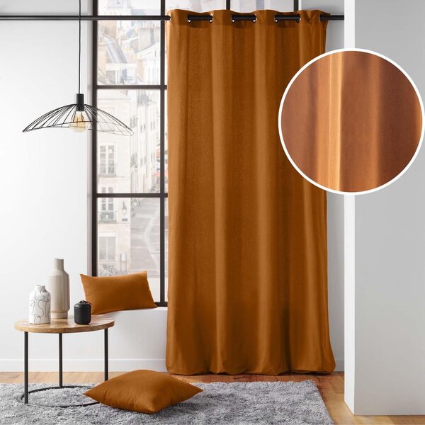 Кафяво перде 135x260 cm Twily – douceur d'intérieur