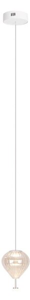 MAXLIGHT P0527 - LED Пендел PALLONCINI 2xLED/3W/230V Ø 12 см прозрачен