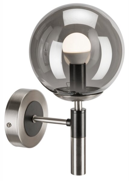 Аплик ROLLO 1xE14/5W/230V матов хром/опушен