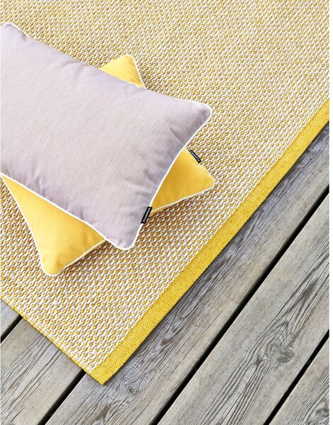 Килим за открито и закрито в цвят горчица 60x85 cm Effi Mustard – Pappelina