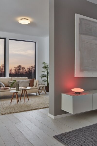 Eglo 33324 - LED RGBW димируема настолна лампа FRATTINA-C LED/18W/230V матиран хром